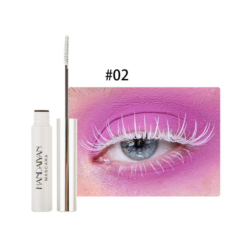 12 Farben bunte Mascara