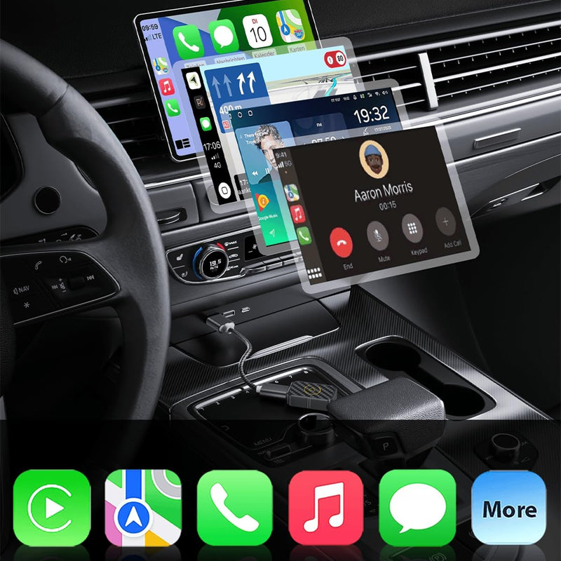 Frendorf | AutoLink - Mini-Kabelloser CarPlay-Adapter