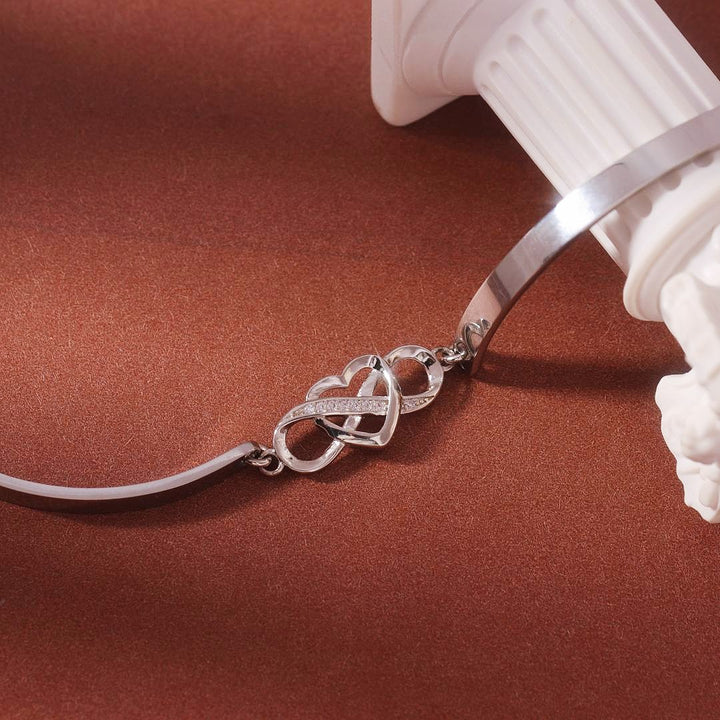 Frendorf | Immer daran denken, ich liebe dich für immer Liebe Herz Armband