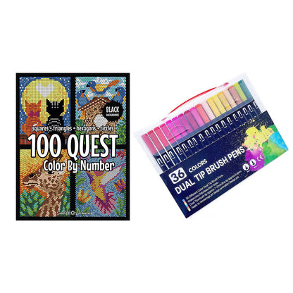 Frendorf | 100 QUEST Farben nach Zahlen Buch A