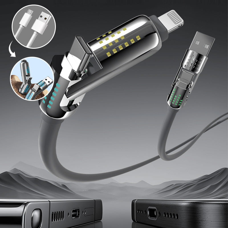 Frendorf | 240W 4-in-1 USB-C Schnellladekabel