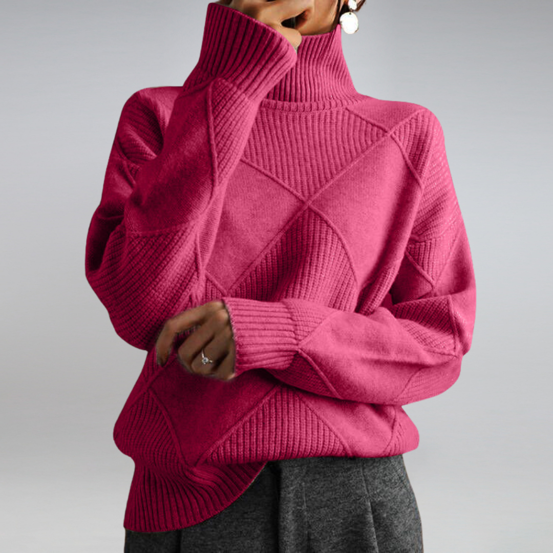 Frendorf | Kuscheliger  Damen Rollkragenpullover