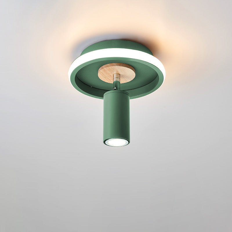 Frendorf | IronLume Industrial Flush Spotlight | Moderner Loft-Stil | 1-Licht Deckenleuchte | Robuste Beleuchtung für Zuhause