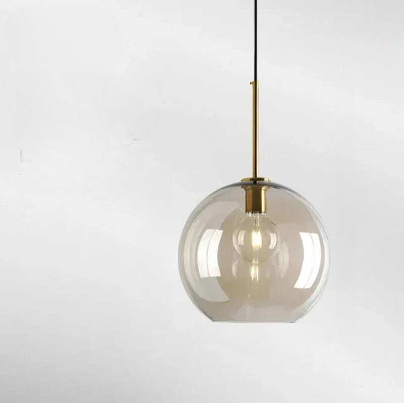 NordicGlas - Moderne Skandinavische Glas Hängeleuchte für Esszimmer und Wohnzimmer