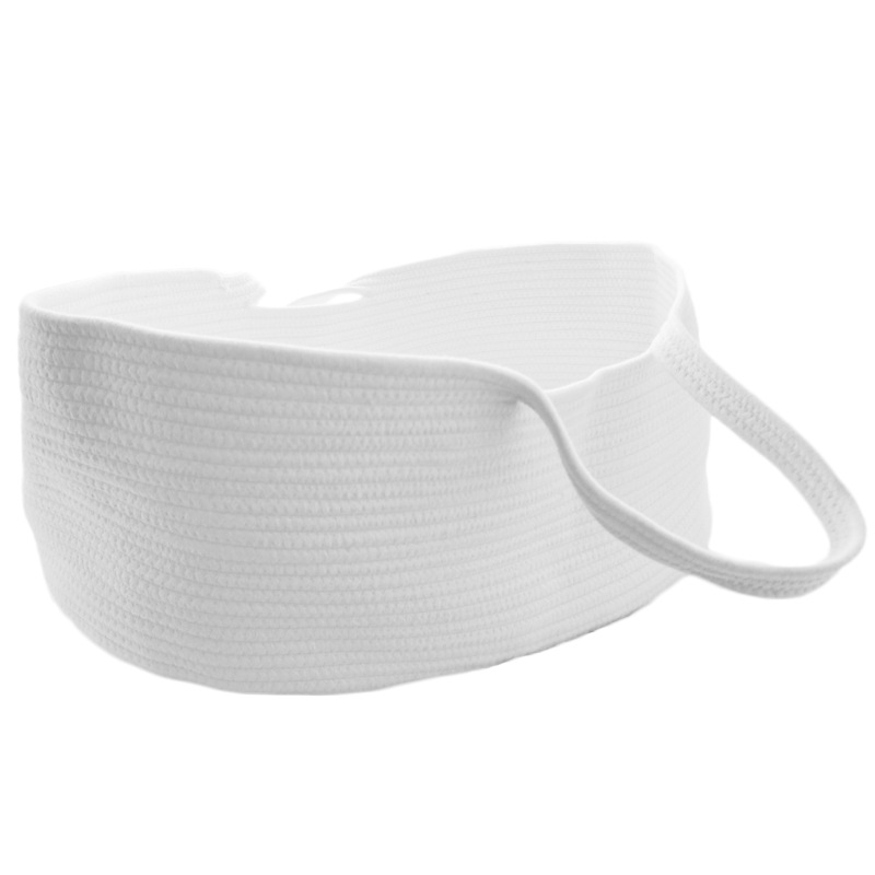 Frendorf | Baby Korb für Neugeborene – Weich und Bequem mit Tragegriffen