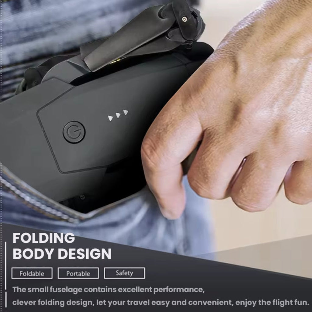 Frendorf | Hochleistungs-Black-Bird-4K-Drohne mit Kamera | Leicht und faltbar für ultimative Portabilität und Qualität