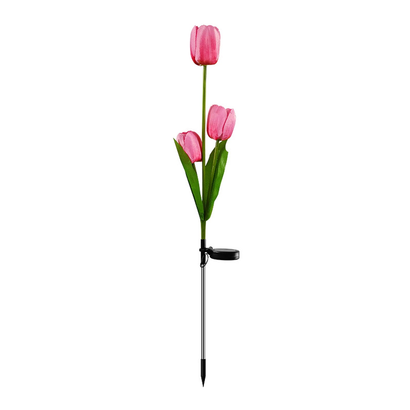 Solar Tulpe Rasenlicht Außen Garten LED Tulpe Blumenlicht Bodenstecker Landschaftslicht
