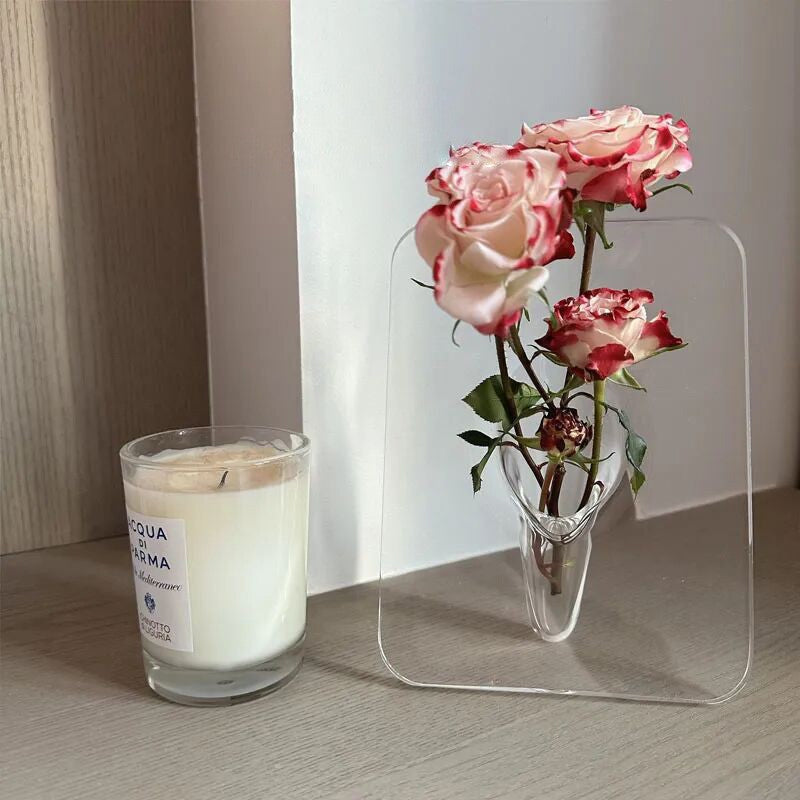 Frendorf | Foto-Rahmen Vase Schreibtisch Blumenarrangement Ornament