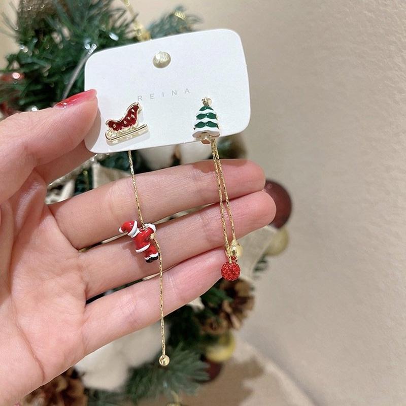 Weihnachtsmann Ohrringe