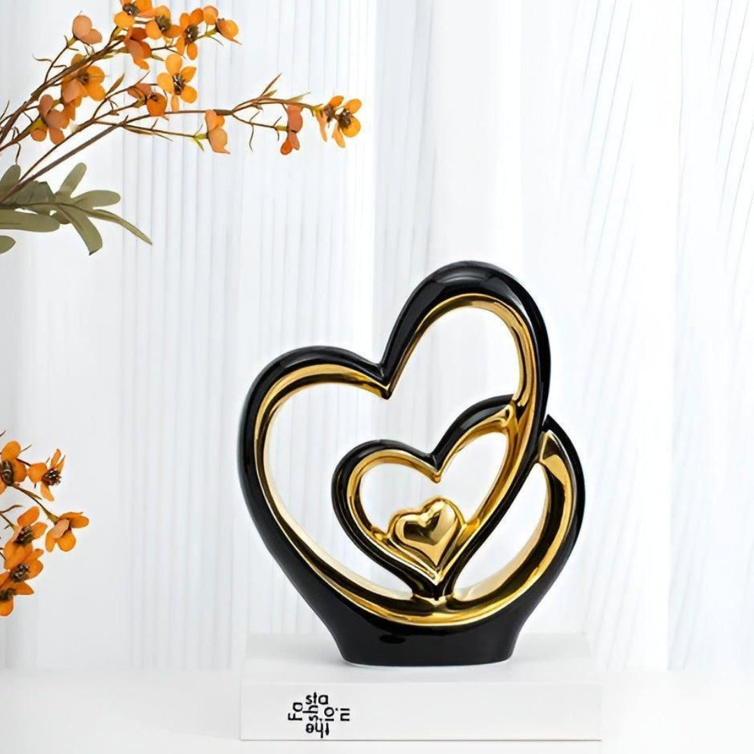 Frendorf | Elegante - Zwillingsherzen zeitlose Dekoration
