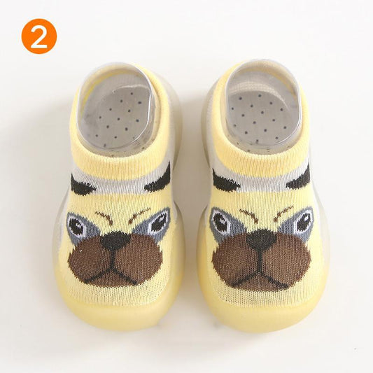 Frendorf | BabyFeet Niedliche Tiere - Rutschfeste Baby Schuh-Socken