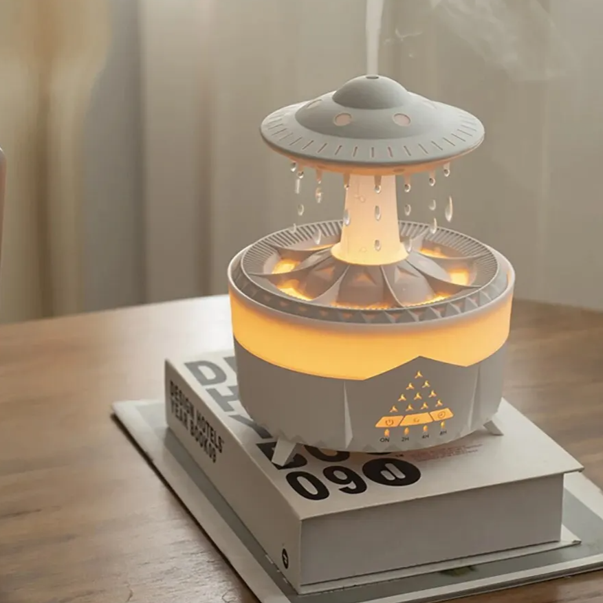 UFO Luftbefeuchter | Ultraschall Aromatherapie Diffuser mit Fernbedienung - Grosven