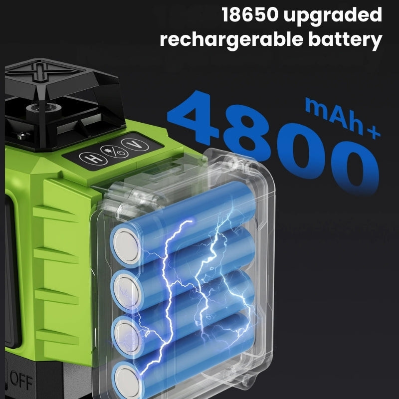 Frendorf | 16-Linien Professionelles 4D Laser-Nivelliergerät – Präzise Messungen und genaue Ausrichtung