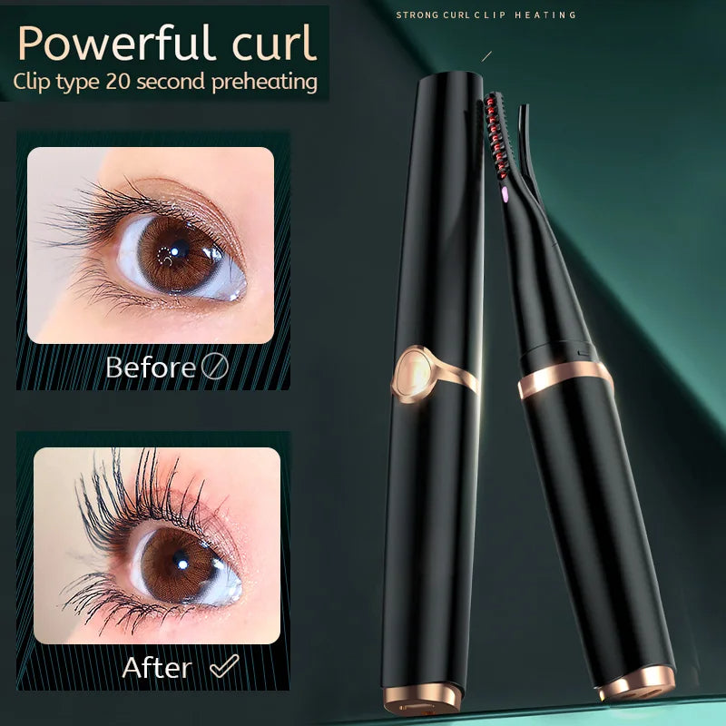 Frendorf | Heizbarer Wimpernformer USB aufladbar Elektrisch - Schnell, Natürlich, 24-Stunden Curl