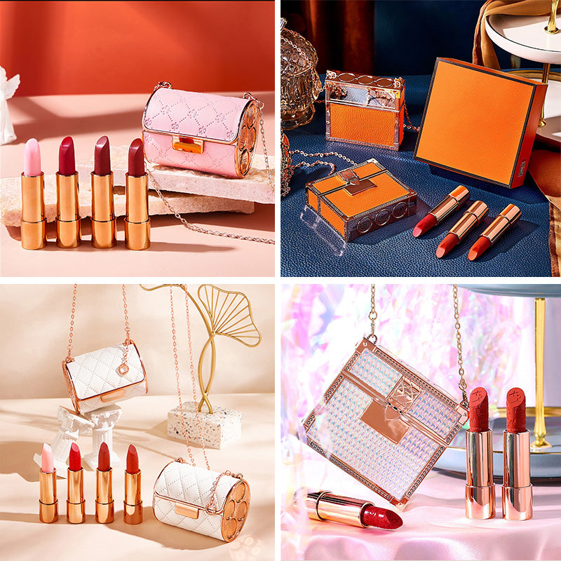 Frendorf | Luxus-Lippenstift-Set in modischer Tasche