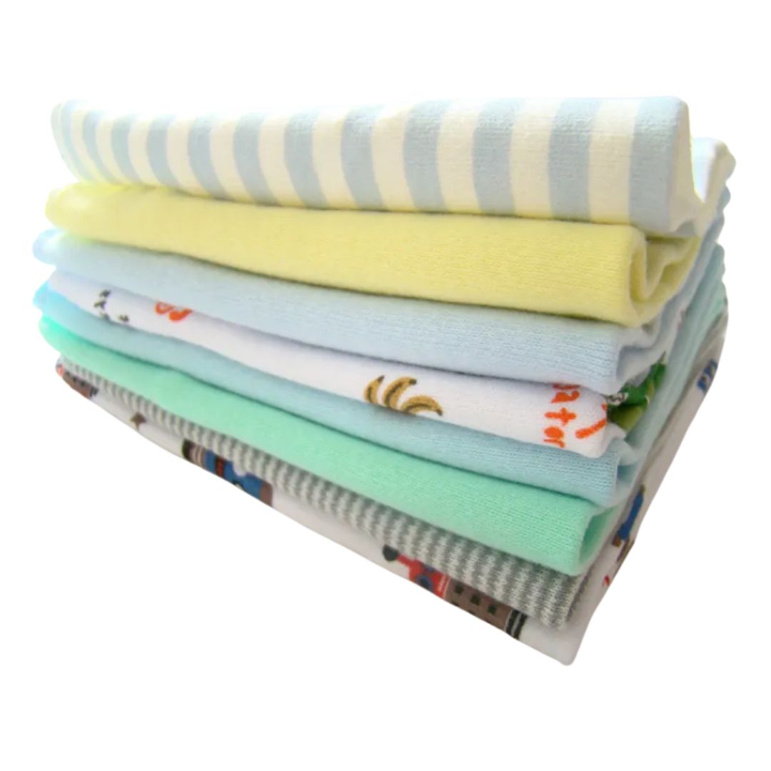 Frendorf | Baby Waschlappen aus Baumwolle – Weiche Wasch- & Spucktücher im Set