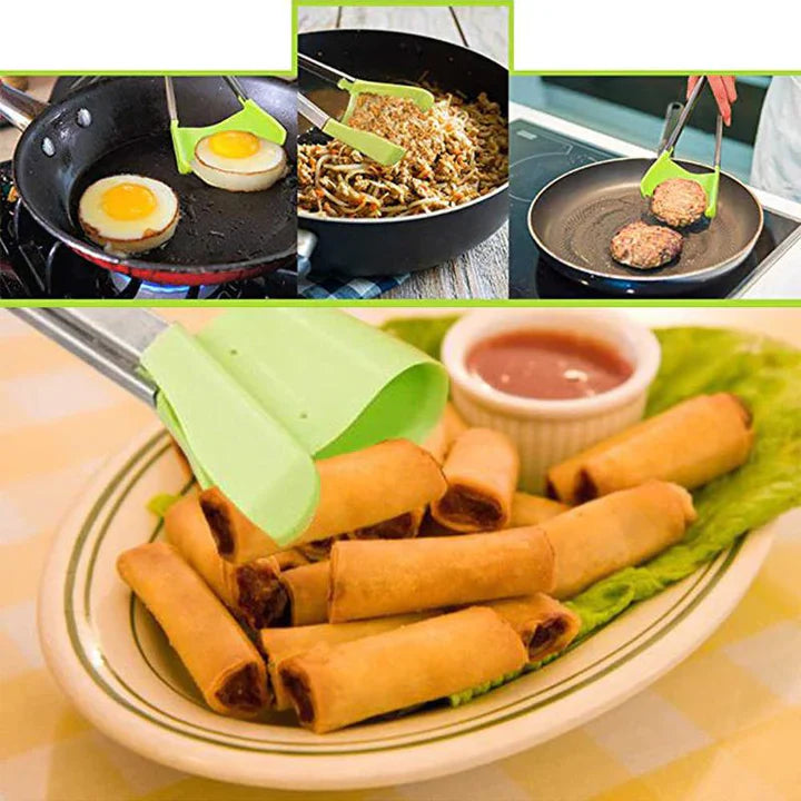 Frendorf | 2 in 1 Küchenspatel und Zange