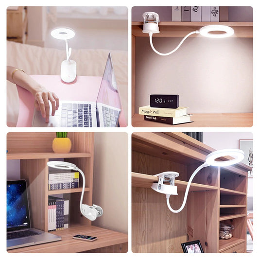 Drahtlose Bettseite Clip-On Lampe