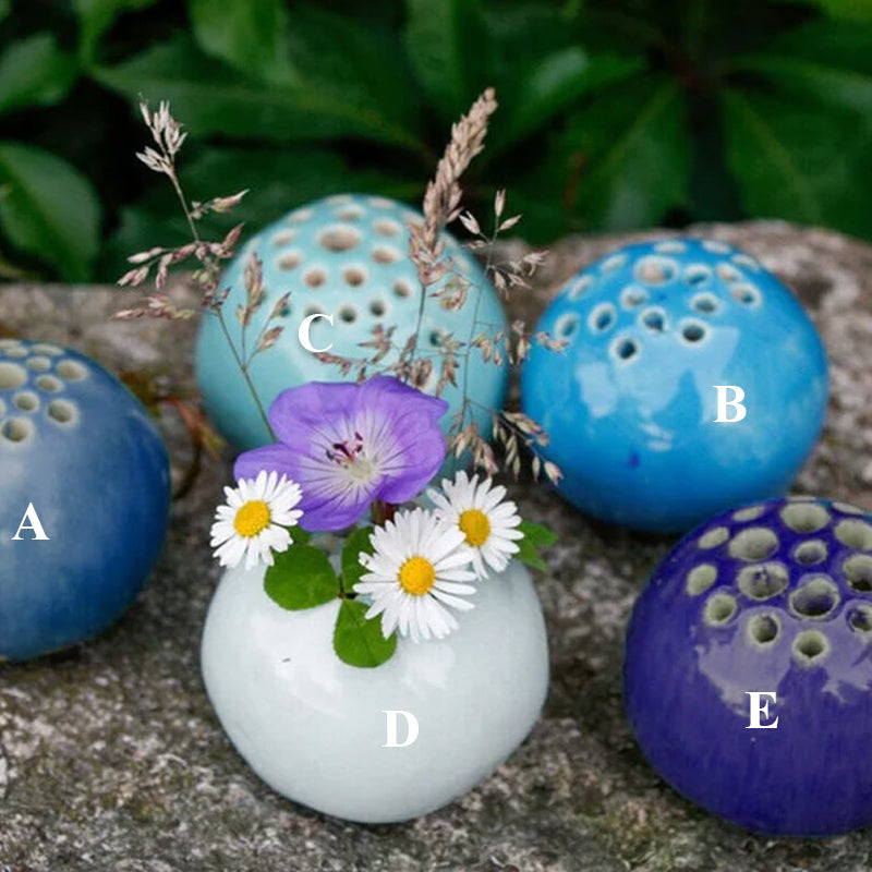 Frendorf | Harz Handgefertigte Vase Blumenstein Tischdekoration