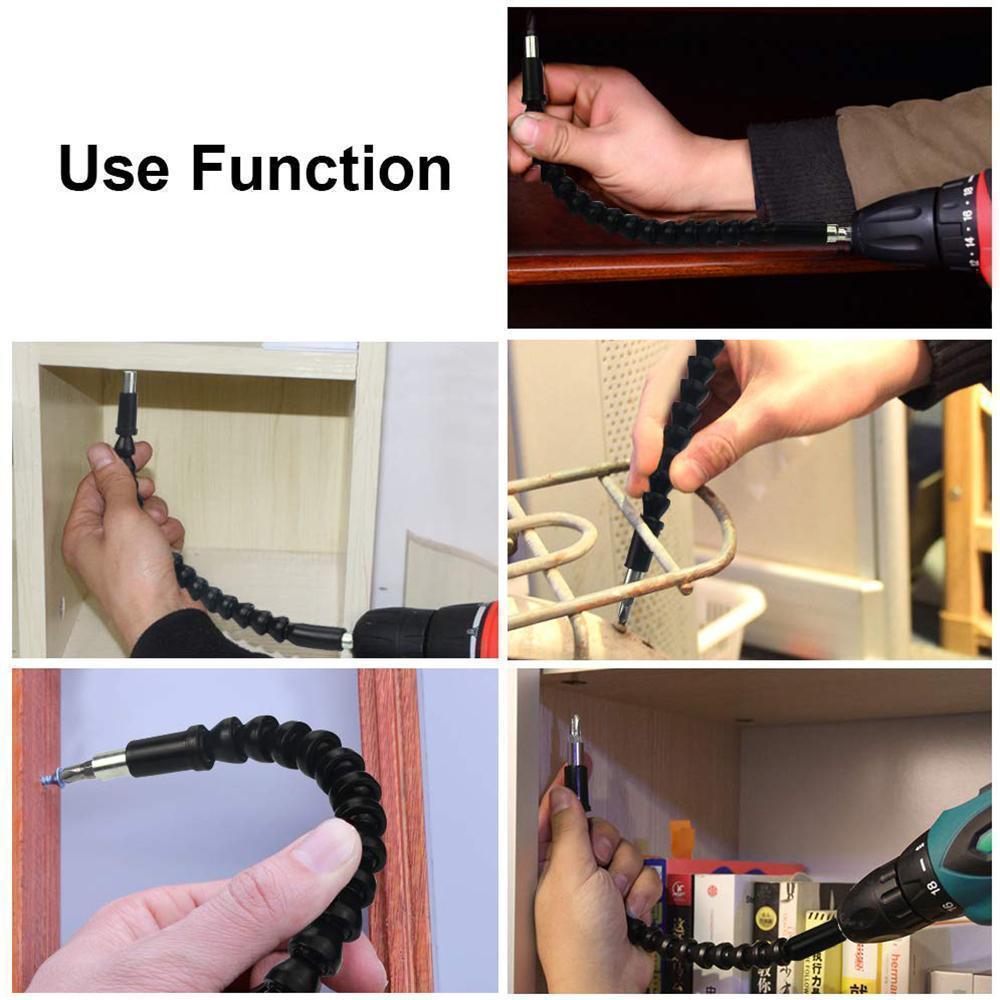 Frendorf | DOMOM Flexible Bohrer Verlängerung mit Schraub-Bit Halter