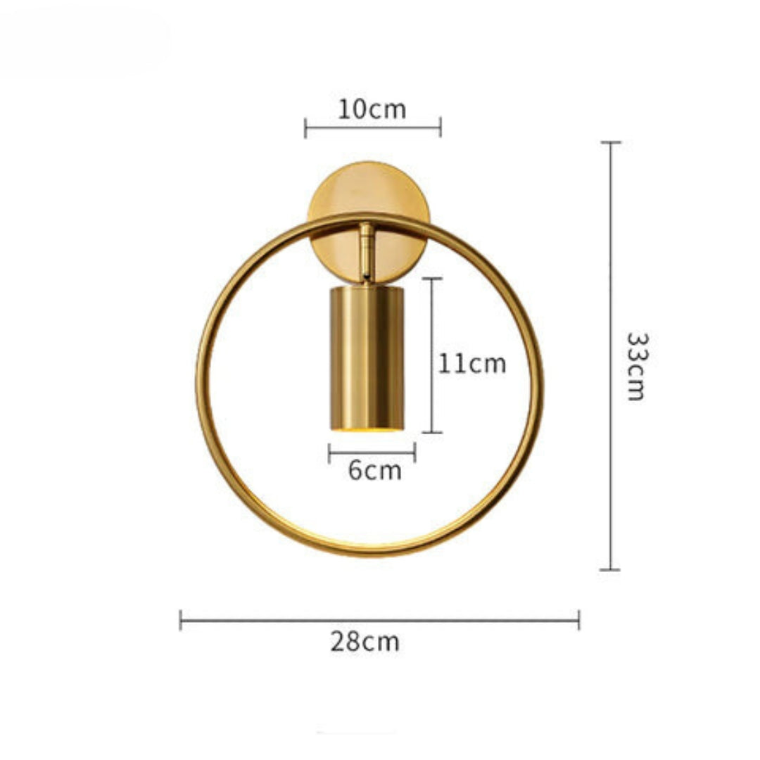 Frendorf | ZylinderShade - Runde Wandleuchte Sconce