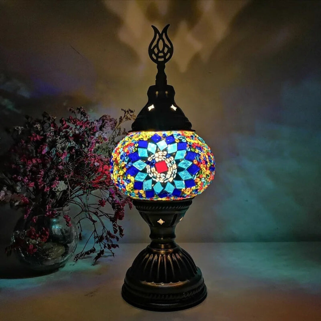Frendorf | Mosaik Bunte Muster Tischlampe