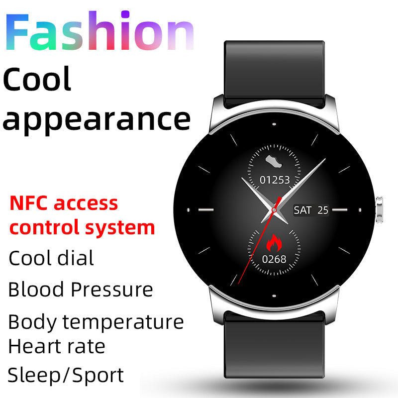 Frendorf | BCKS02 Blutzucker messen Blutsauerstoff Blutdruck Herzfrequenz Bluetooth Smartwatch