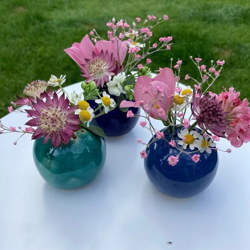 Frendorf | Harz Handgefertigte Vase Blumenstein Tischdekoration