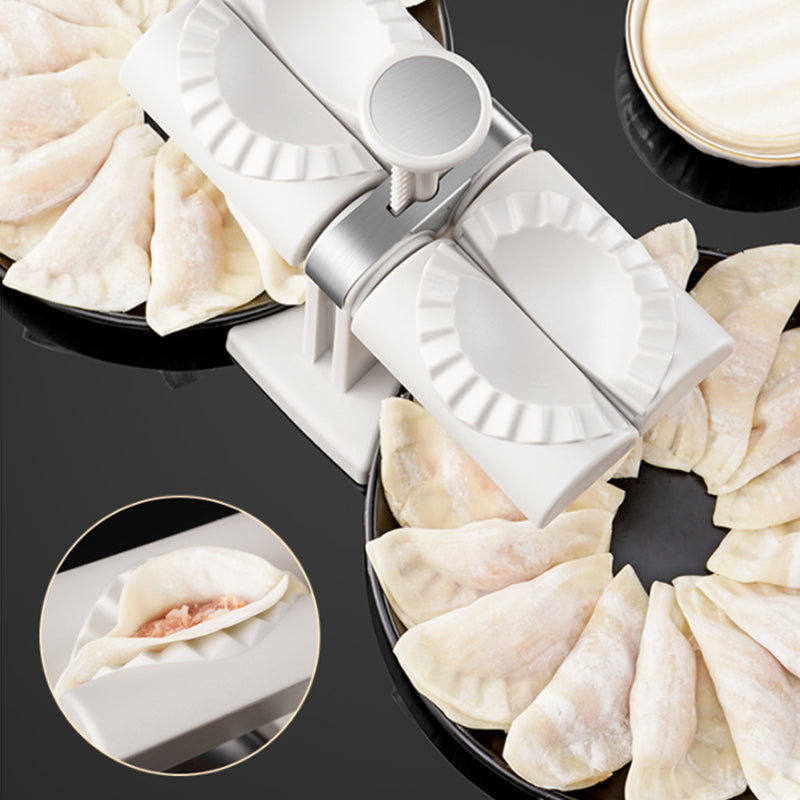 Frendorf | 🥟Haushalts-Doppelkopf-automatischer Teigtaschen-Maker🧑‍🍳Guter Helfer in der Küche