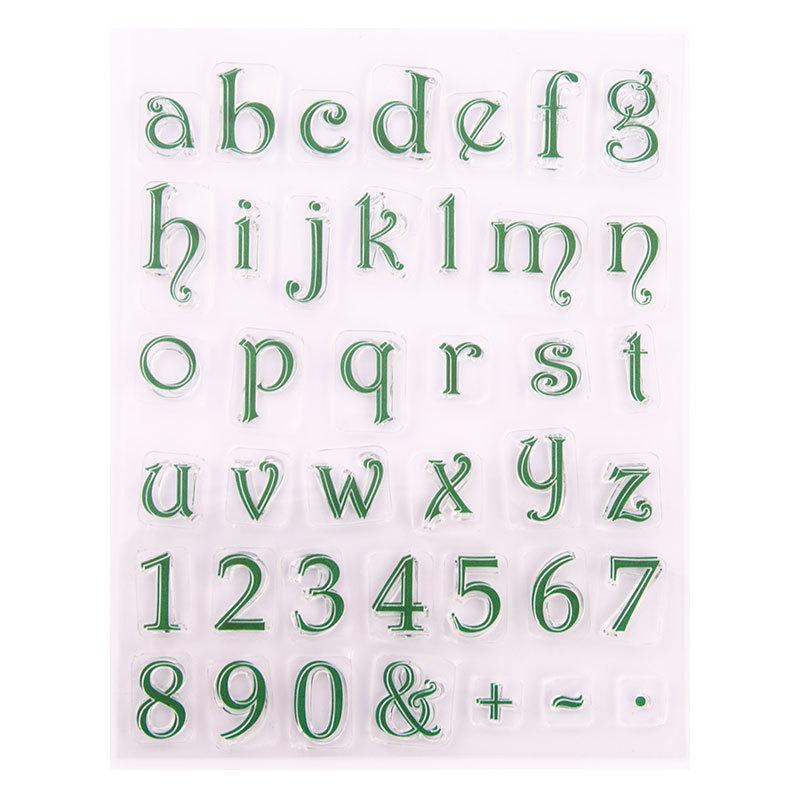 Frendorf | Alphabet oder Zahlen Kuchen Stempel Werkzeug