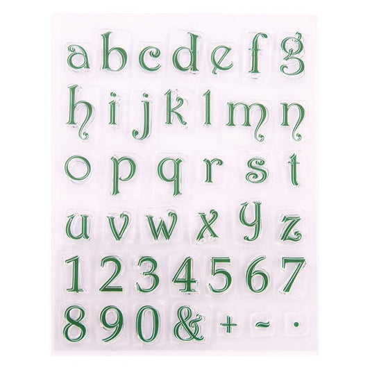 Frendorf | Alphabet oder Zahlen Kuchen Stempel Werkzeug
