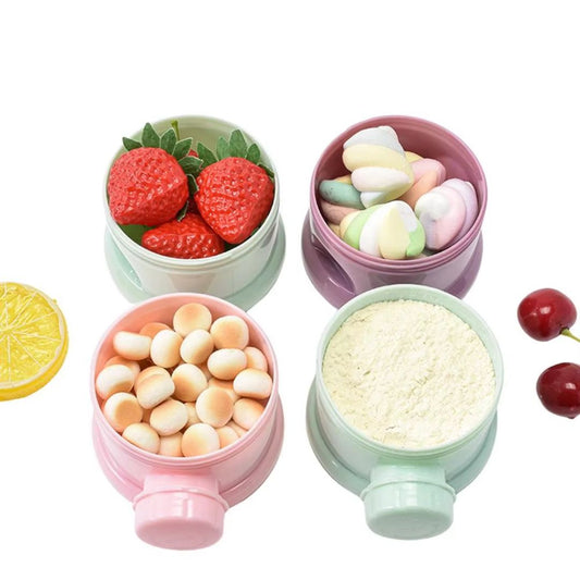Frendorf | Baby Milchpulver Spender – Stapelbarer Behälter für Milchpulver & Snacks