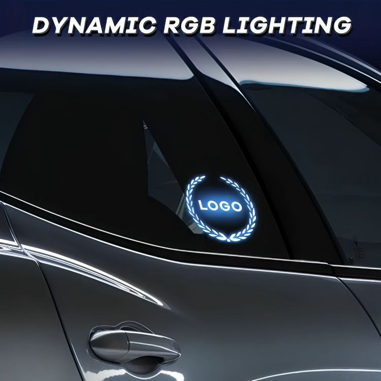 Frendorf | LumiBadge– LED Auto-Logo Licht für Stil & Einzigartigen Look