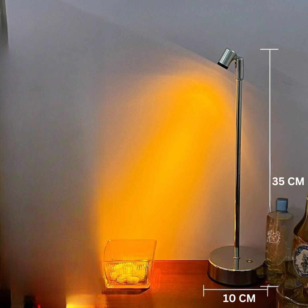 LED-Schreibtischlampe - Touch Dimming - Aufladen - Stimmungsdeko - Kleine Nachtlichter