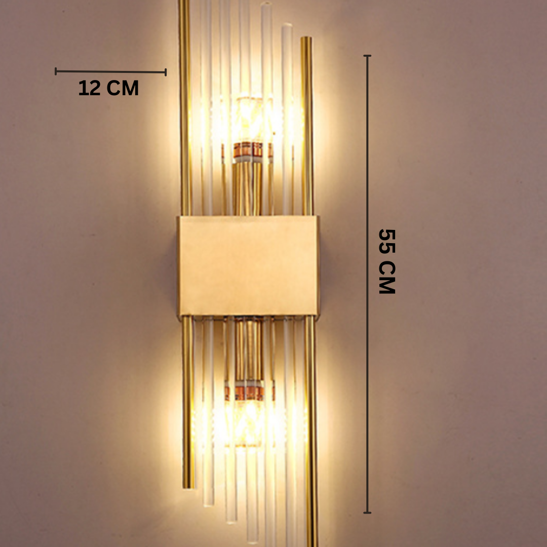 Wandleuchte - GlamorLite - Luxuriöses Design - Elegant und Raffiniert