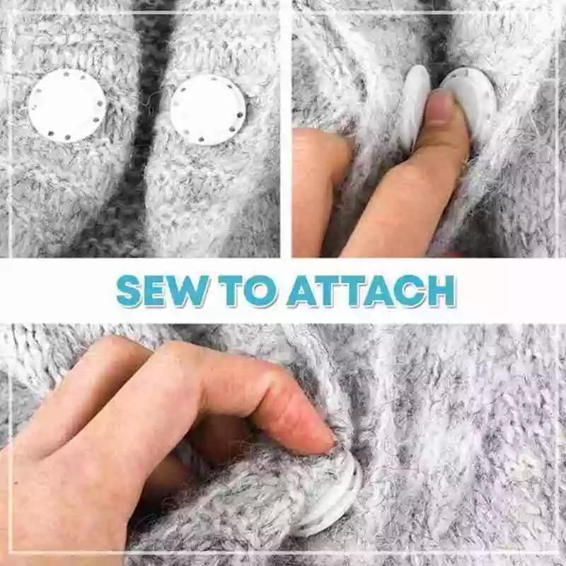 Frendorf | Hochwertiger Unsichtbarer Magnetknopf (5 Sets)