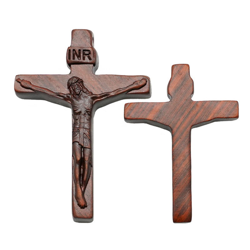 Frendorf | Jesus-Kreuz-Halskette aus Holz