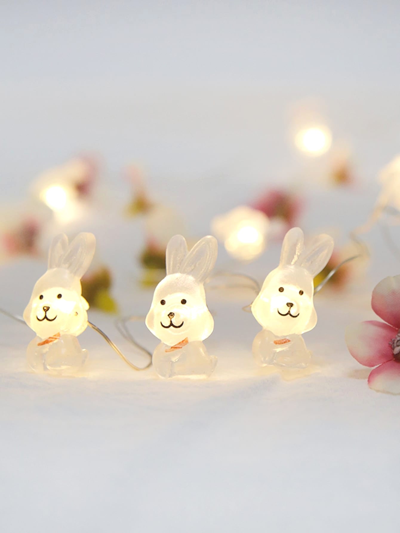 20 LED 2M Kaninchen Lichterkette - Neuheitsbeleuchtung