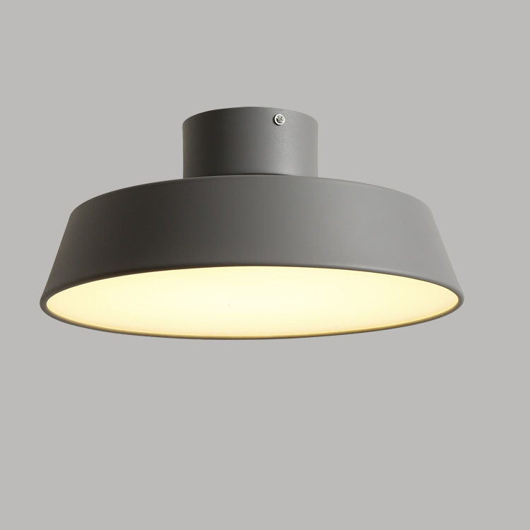 Frendorf | AuraDisk Nordic LED Deckenleuchte | Minimalistisches Runddesign | Aluminium | Flush Mount