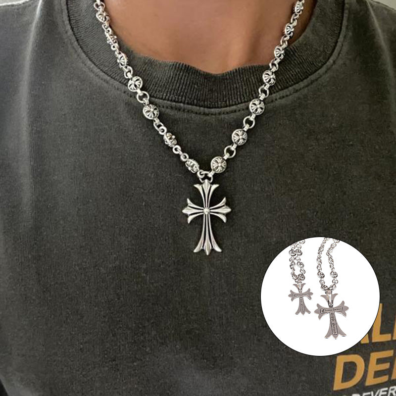 Frendorf | Gothic Kreuz Anhänger Halskette