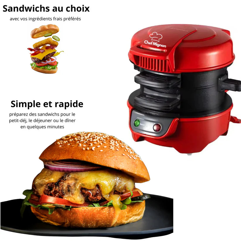 Manuelle Multifunktions-Burgerpresse