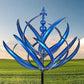 Frendorf | Blauer Windspinner aus Metall