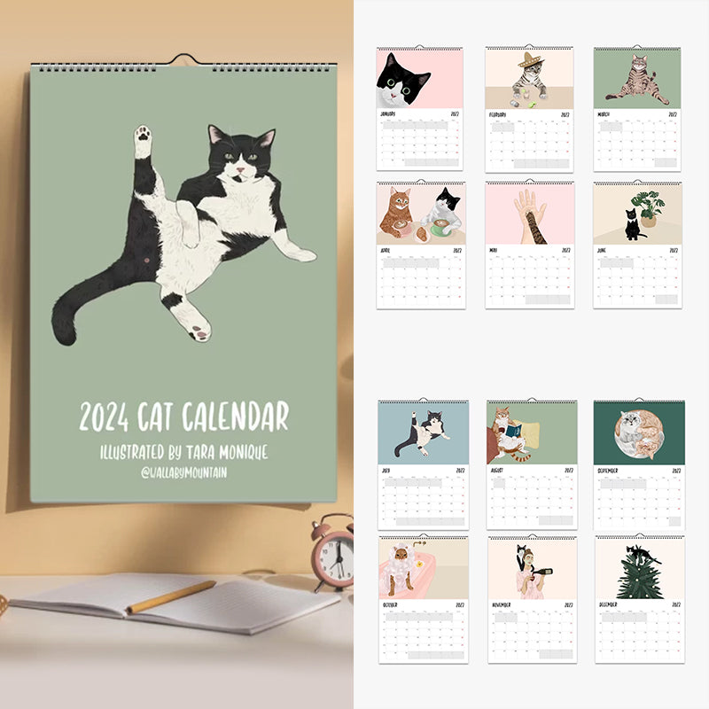 Frendorf | Katze Wandkalender 2024