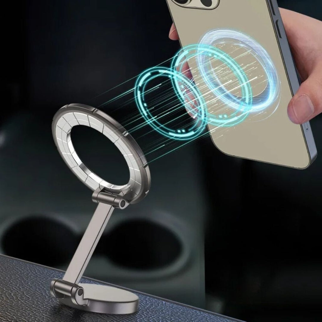 Frendorf | AutoGrip360 - 360° einstellbare magnetische Telefonhalterung für Autos