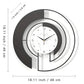 Frendorf | SerenityTick – Leises geometrisches Wanduhr mit ruhigem Lauf für friedliche Räume