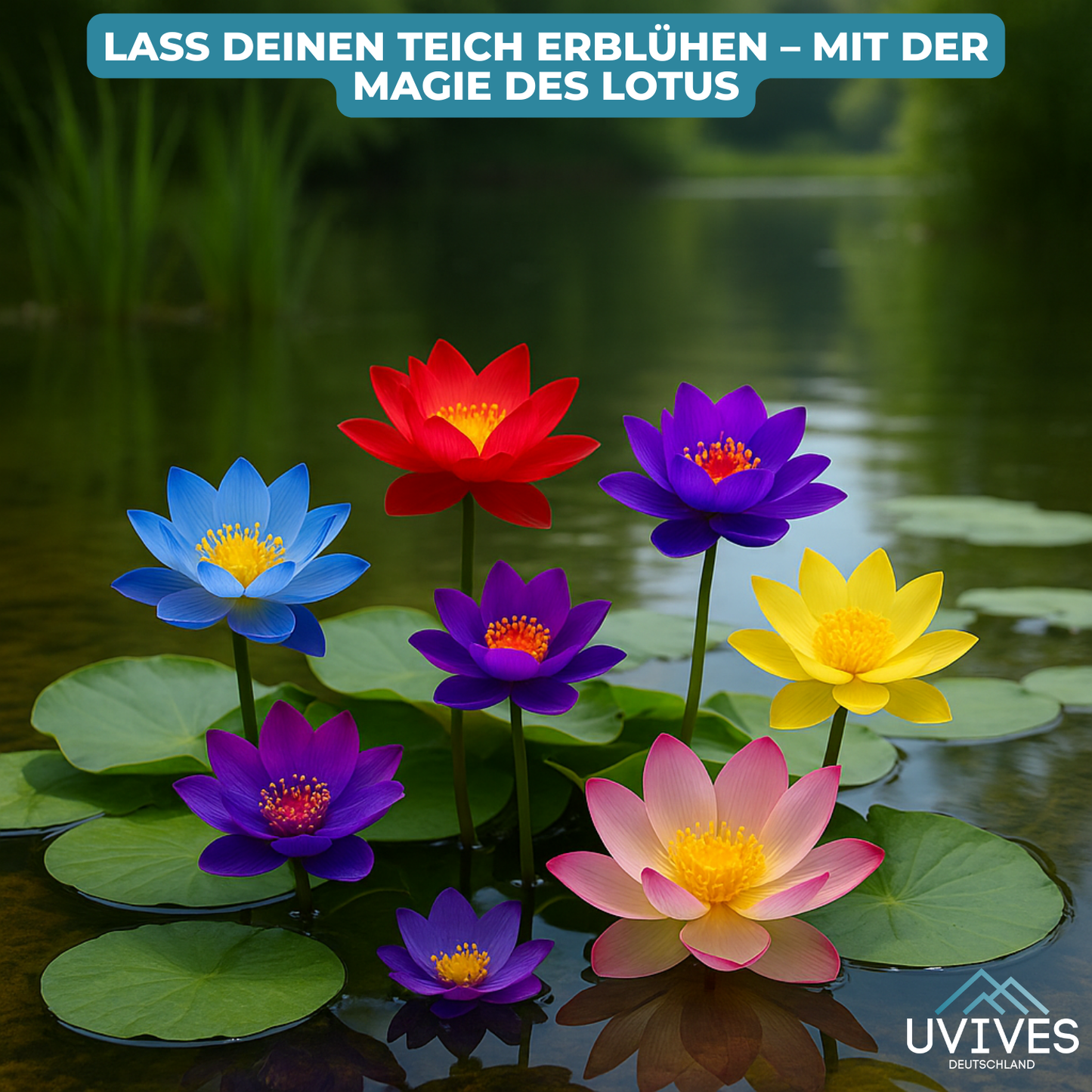 Frendorf |  LotusBloom – Magische Blütenpracht für deinen Teich