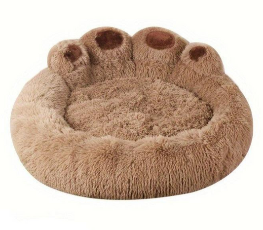 Frendorf | Waschbares Haustierbett CozyPaw mit pfotenförmigem Design