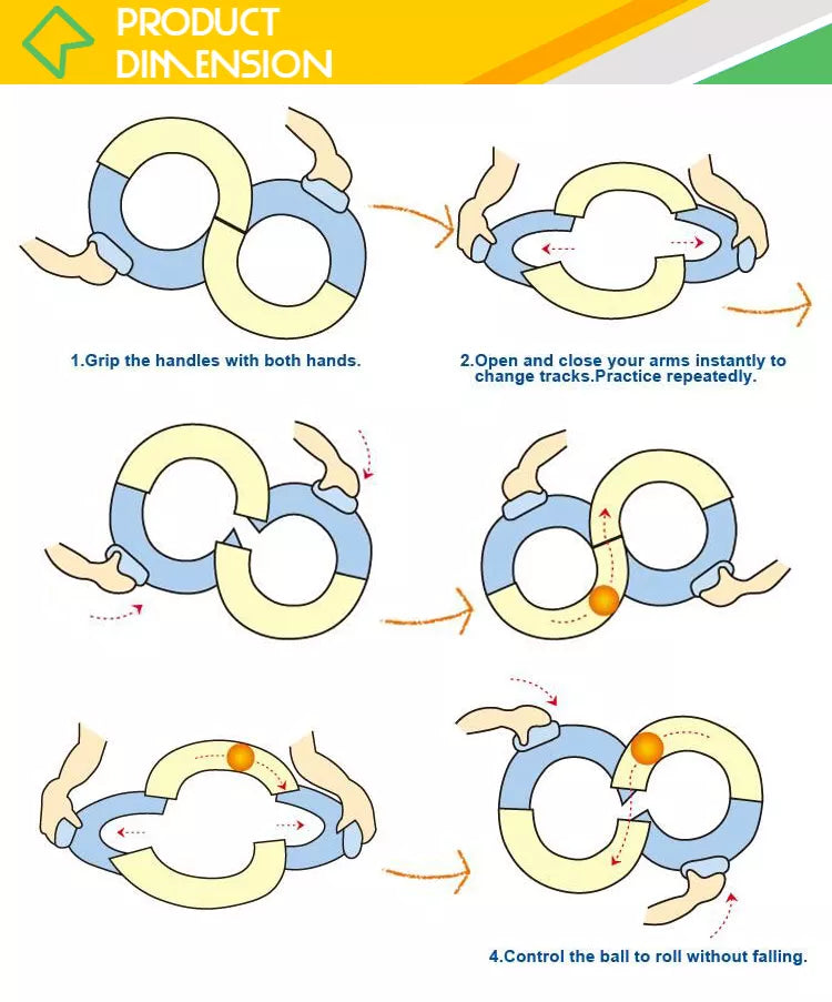 Frendorf | BallTrack - Gleichgewicht und Bewegungsdynamik trainieren - Ballspiel