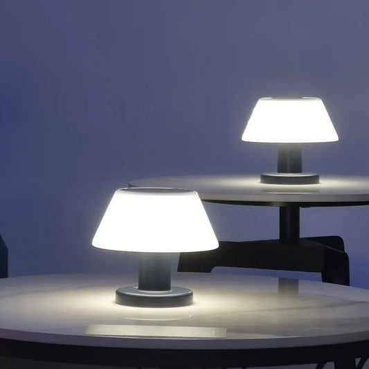 Frendorf | SunLuxe Kabellose Solar-Tischlampe | Outdoor & Indoor Beleuchtung | Energieeffizient | Witterungsbeständig
