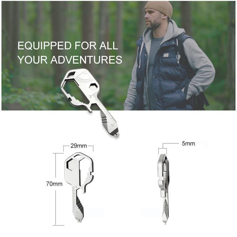 Frendorf | 24 In 1 Multifunktions Tragbares Schlüsselwerkzeug